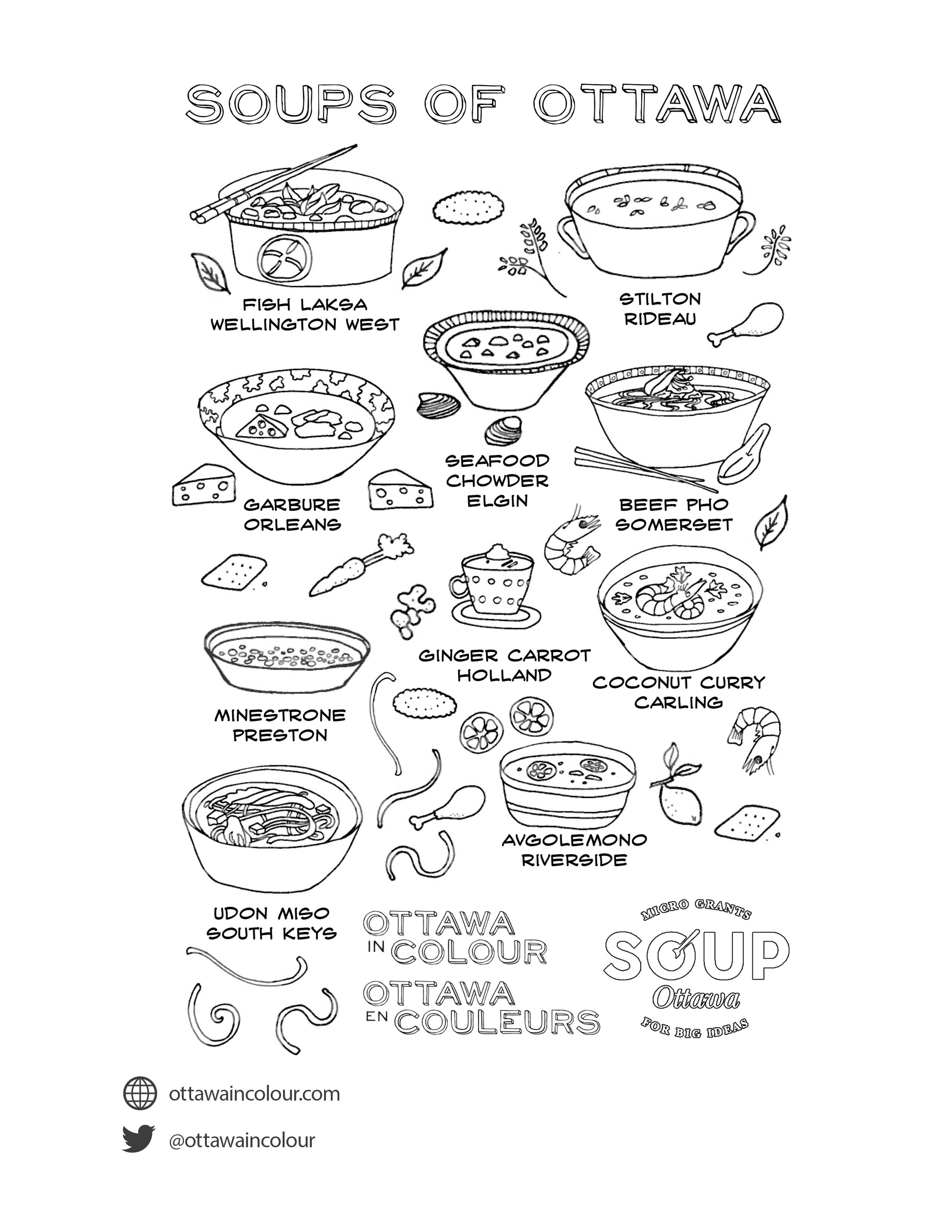 Soups of Ottawa drawing preview